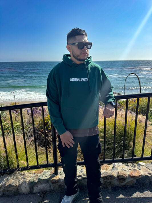 On Earth Hoodie (Hunter Green)